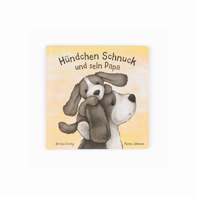 Jellycat Hundchen Schnuck Und Sein Papa Buch and Bashful Fudge Puppy Medium USA | 96348TGYD